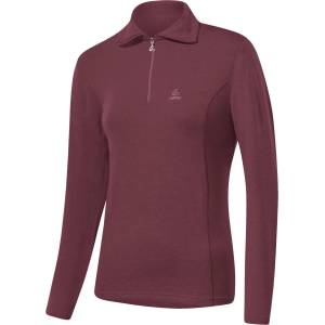 Löffler Дамски поларен пуловер Löffler Women's Midlayer Evo Turtle Transtex Fleece jumper - Castagne - размер 44 (EU) (105-2834-1416)