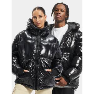 DEF Зимно широко яке в черен цвят UNISEX DEF Jacket ShinyMODEL795 SALE - , размер M