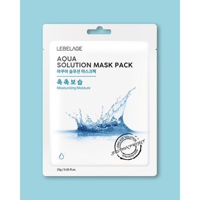 Lebelage Aqua Solution Mask textílna maska 23 ml