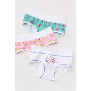 Jadea 3PACK бикини за момичета Ocean памучни (3p_819_kal)