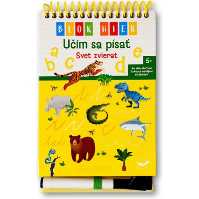 Blok hier Učím sa písať Svet zvierat