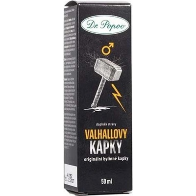 Valhallove kvapky originálne bylinné kvapky, limitovaná zberateľská edícia 50 ml