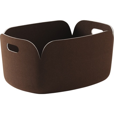 Muuto Кошница за съхранение Restore 35 x 48 см тъмнокафява (07029)