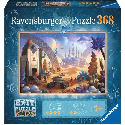 Ravensburger - Puzzle Exit Puzzle Kids: The Space Mission - 368 piese