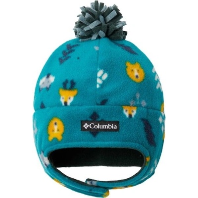 Columbia YOUTH FROSTY TRAIL II EARFLAP BEANIE Dětská zimní čepice tyrkysová