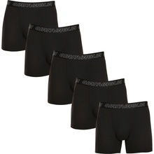 Gianvaglia 5 PACK pánské boxerky černé (GVG-5015)