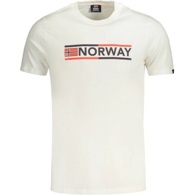 Norway 1963 pánské tričko s krátkým rukávem bílé