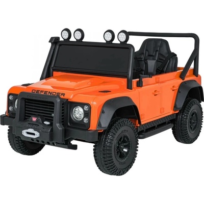 Mamido Land Rover Defender 110 SVX Concept Detské elektrické autíčko oranžová
