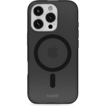 Holdit Калъф Holdit - iPhone 16 Pro, MagSafe, черен (7330985167119)