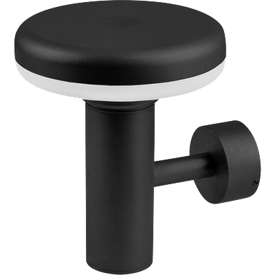 UltraLux Led фасадно осв. тяло за стена 6w, 2700К, Кръг, Графит, Топла (lof627r)