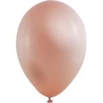 Globos Festival БАЛОНИ 100 БР. 10" - 25 СМ 307 МЕТАЛИК РОЗОВО ЗЛАТО