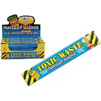 Toxic Waste Sludge Blue Raspberry kyselá žvýkací tyčinka 20 g