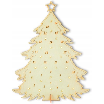 Adventní kalendář Stromeček na Lízátka CHUPA CHUPS nebo jiné drobnosti