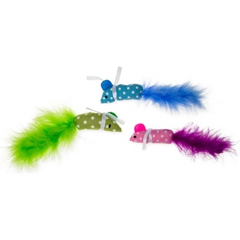 Karlie Hračka Myš s catnipem 11x1x2,5 cm