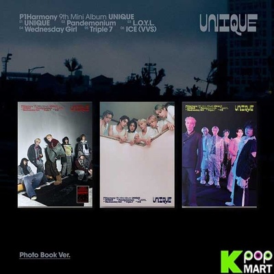 P1Harmony - Unique (Photobook) (CD) (8804775458613)