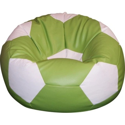 FITMANIA Fotbalový míč XL Vzor: 13 ZELENO-BÍLÁ