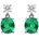 Diamonfire strieborné náušnice E6199