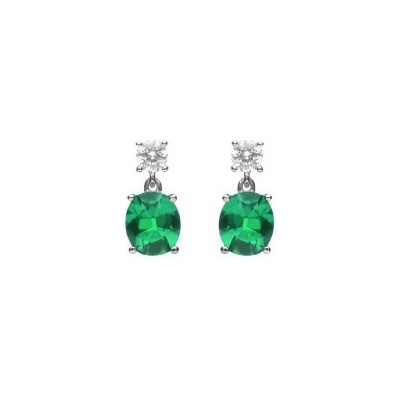Diamonfire strieborné náušnice E6199