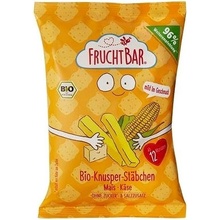 FruchtBar BIO kukuričné chrumky so syrom nesolené 30 g