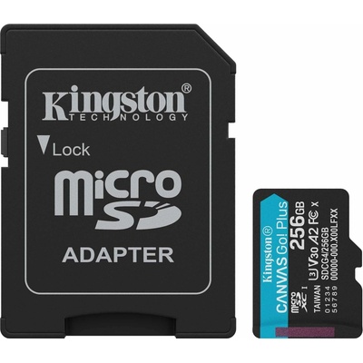 Kingston Canvas Go Plus A2 Micro SDXC 256GB SDCG4/256GB