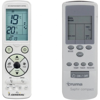 General TRUMA Saphir Compact RC01B - луксозно с подсветка дистанционно управление (Saphir Compact RC01B)