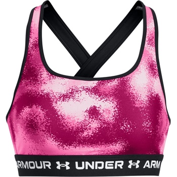 Under Armour Crossback Mid Print - Pink