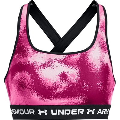 Under Armour Crossback Mid Print - Pink
