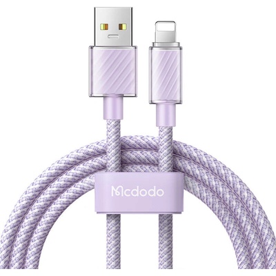 Mcdodo CA-3642 USB-A na Lightning, 1,2m, fialový