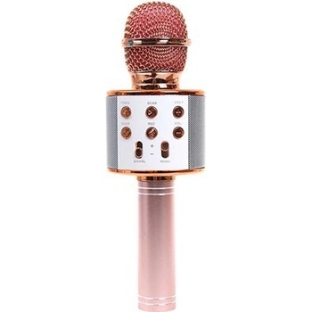 Karaoke mikrofon WS 858 rosegold