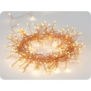 ACA Lighting LED dekoračná reťaz cluster 2.5m 50LED 3xAA teplá biela bez funkcií meď X01501217