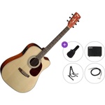 Cort MR500E Premium SET Open Pore Електро-акустична китара Дреднаут