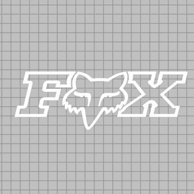 nálepka Fox Fhead X TDC 70 mm
