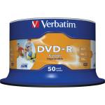 Verbatim DVD R Verbatim 4.7GB 50pcs Spin. широк PS 16x Non ID (43533)
