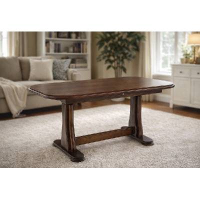 ЕВРОМАР Холна маса с повдигане tymon - тъмен орех