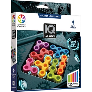SmartGames Smar Games логическа игра IQ зъбни колела