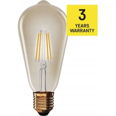 EMOS Lighting Z57032 LED žárovka Vintage ST64 E27 4,5 W 40 W 420 lm teplá bílá
