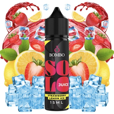 Bombo Solo Juice Strawberry Lemon Ice Shake & Vape 15 ml