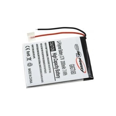 Powery Baterie NavGear 100618 E100602-BU50-1-R 2000mAh Li-Pol 3,7V - neoriginální