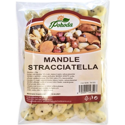 Velkoobchod Pohoda Mandle stracciatella 250 g