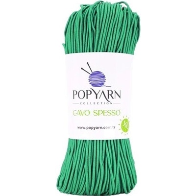 POPYARN Příze Cavo spesso B04 - zelená, 200g 110m