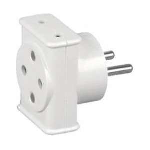 Arcopal Electric socket splitter with screens triple B/U R-1/P