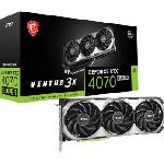 MSI GeForce RTX 4070 SUPER VENTUS 3X OC 12GB Видео карти