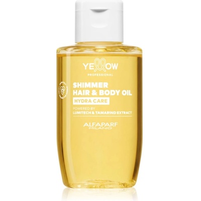 Yellow Hydra Care Shimmer Hair & Body Oil хидратиращо олио за всички видове коса 100ml