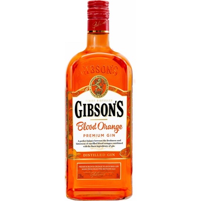 Gin Gibsons Blood Orange 37,5% 0,7 l (holá láhev)
