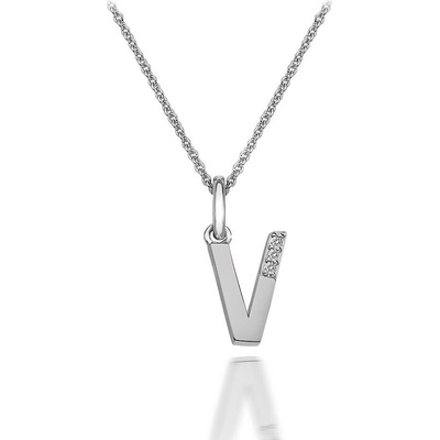 Hot Diamonds Náhrdelník Micro V Clasic DP422