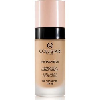 Collistar Impeccabile Long Wear Foundation dlouhotrvající make-up SPF15 3G Golden Natural 30 ml