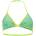 PUMA Printed Triangle bikini top - Green (Lemon / Mint)