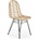 Halmar K337 čierna / rattan