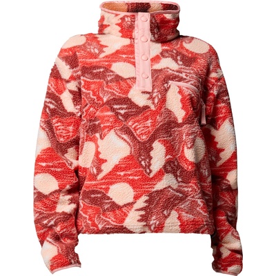 Columbia Helvetia II Printed Cropped Half Snap Women červená