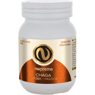 Nupreme Chaga Biomasa 100 kapsúl